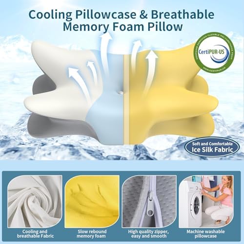 Cervical Pillow for Neck and Shoulder Pain Relief - Ergonomic Neck Pillow - Image 6