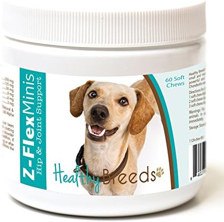 Healthy Breeds Chiweenie Z-Flex Minis Hip and Joint Support Soft Chews 60 Count by HealthyBreeds