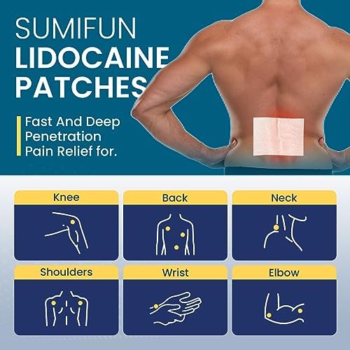 Sumifun 4% Lidocaine Pain Relief Patches 30 Count(Pack of 1) - Image 4