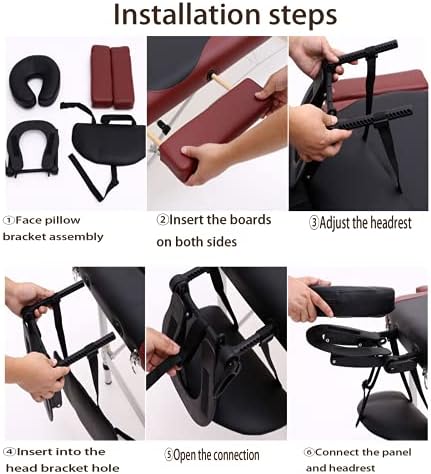 Massage Table Massage Bed Headrest Adjustable Massage U-Pillow. - Image 7