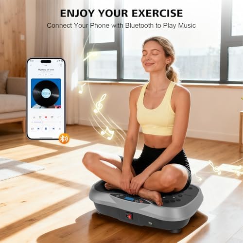 Vibration Plate Exercise Machine for Whole Body Lymphatic Drainage - Image 6