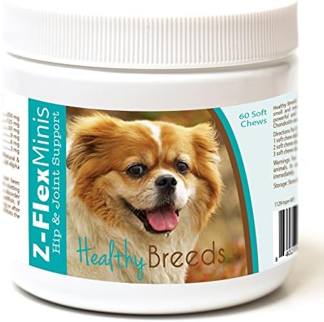 Healthy Breeds Tibetan Spaniel Z-Flex Minis Hip and Joint Support Soft Chews 60 Count by HealthyBreeds