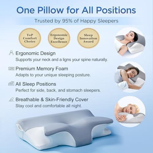 Ergonomic Cervical Neck Pillow for Neck Pain Relief - Image 4
