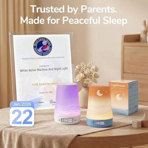 Mewaii White Noise Sound Machine, Newborn Baby Gifts, 100 Soothing Sounds - Image 2