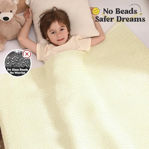 Guohaoi Knitted Weighted Blanket for Adults, 36"x48" 03lbs Full/Queen Size - Image 3