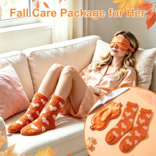 12 Pcs Fall Gifts Baskets for Women, Get Well Gift Set with Coffee Cup - Image 4
