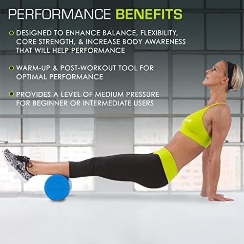 ProsourceFit Flex Foam Rollers for Muscle Massage, Physical Therapy, Core & Balance Exercises Stabilization - Image 4