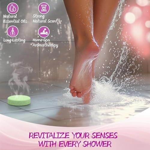 HFHO Shower Steamers Aromatherapy 8 Pack Natural Essential Oils Home Spa - Image 5