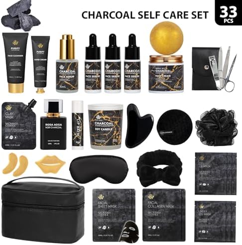 Gifts for Women & Men, 33pcs Fathers Day Gifts, Bath Gifts Baskets Set - Image 2
