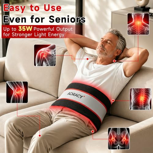 24" × 12" Red Light Therapy Pad for Body Pain Relief, FSA&HSA - Image 2