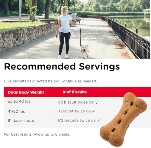 Nutri-Vet Hip & Joint Dog Biscuits, Dog Treats, 300mg Glucosamine, 6 lb Bag - Image 5