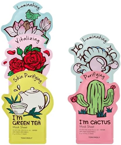 TONYMOLY I'm Face Sheet Masks - Hydrating & Soothing Korean Skincare by Unknown