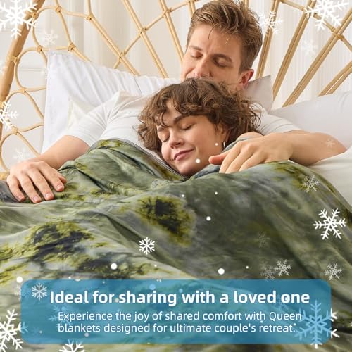 inhand Cooling Blanket Full Size for Hot Sleepers (80"x90", Dark Green) - Image 7