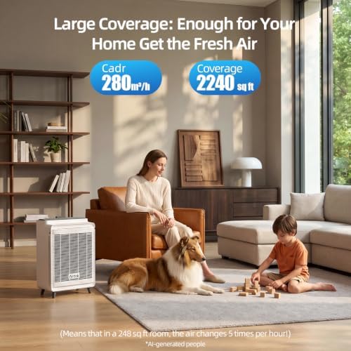 AIRTOK Air Purifier for Home Large Room - Image 2