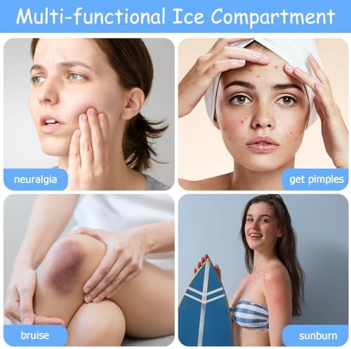 3 Pack Ice Roller for Face Eyes Women Facial Depuffer,Skin Care,Ice Pack Neck Massager,Cooling &Soothing,Beauty Essentials (Blue) - Image 7