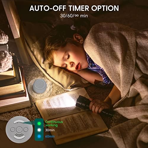 Babelio Pocket Mini Portable White Noise Machine for Travel, 15 Sounds - Image 6
