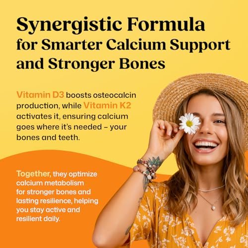 ColonBroom Vitamin D3 K2 for Immune, Bone & Mood Support, 30 Capsules - Image 2
