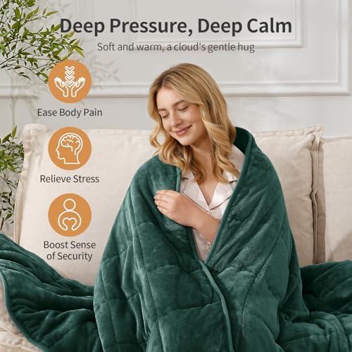 Uttermara Weighted Blankets for Adults Queen Size, 20lbs 60x80 inches - Image 4