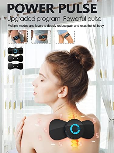 Wireless TENS EMS, TENS Unit Muscle Stimulator, Mini Body Massager Machine - Image 2