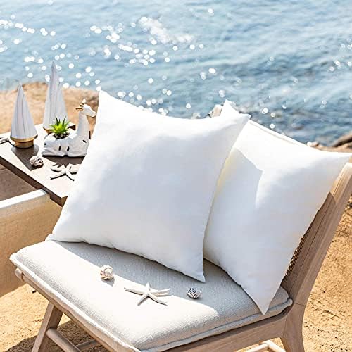 Phantoscope Outdoor Pillows Waterproof 18x18 Outdoor Pillow Inserts 4 Pack - Image 4