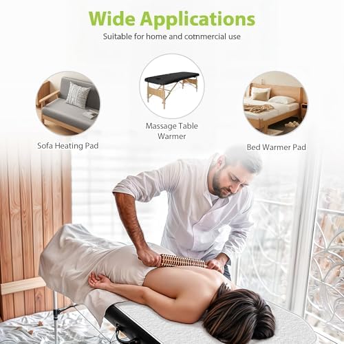 Massage Table Warmer Heating Pad Professional SPA Massage Bed Warmer Pads - Image 6