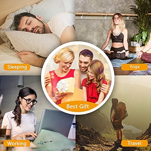 Easysleep Sound White Noise Machine with 25 Soothing Sounds and Night Lights with Memory Function 32 Levels of Volume and 5 Sleep Timer Powered by AC or USB for Sleeping Relaxation (Wood) - Image 7