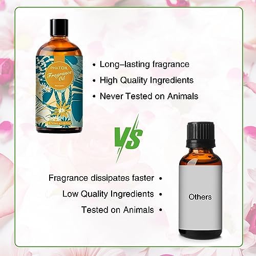 PHATOIL Mandarin Fragrance Oil for Diffuser Aromatherapy 3.38FL.OZ - Image 6