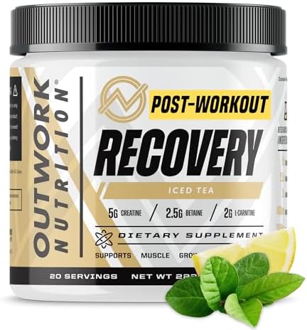 Outwork Nutrition Post Workout Recovery Powder (Iced Tea) by OutworkNutrition