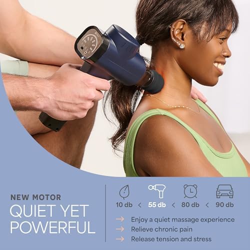 LifePro Sonic Massage Gun Percussion Muscle Massager, 8 Heads & 5 Speeds - Image 6