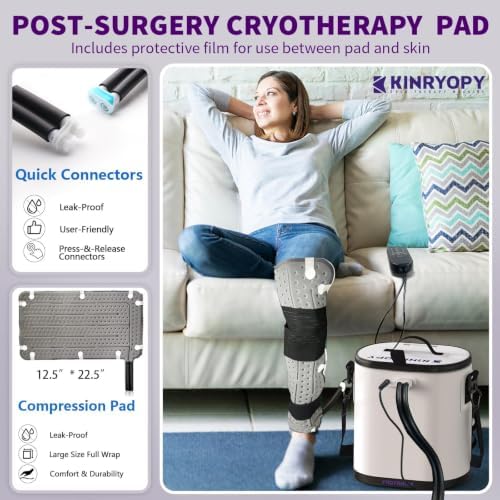 Cold Therapy Machine for Hip&Back with Programmable Timer & Quiet Pump - Image 5