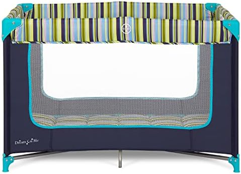 Dream On Me Zodiak Portable Playard, Compact for Travel, Carry Bag, Navy by Unknown
