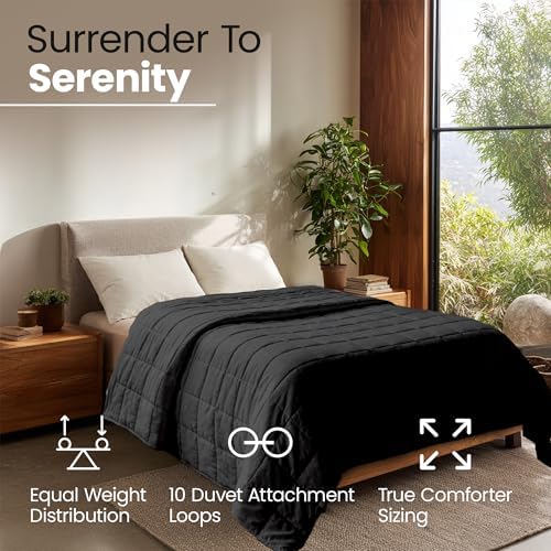 HomeSmart King Size Weighted Blanket 50 lbs - The Heaviest Weighted Blanket - Image 4
