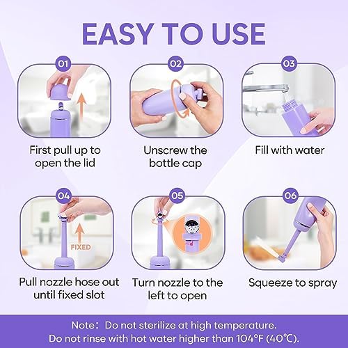 easy@Home Portable Bidet for Travel - Peri Bottle for Postpartum Care - Image 3