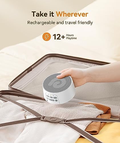 Dreamegg White Noise Machine, Sound Machine for Sleeping Baby, Kids, Adult - Image 5