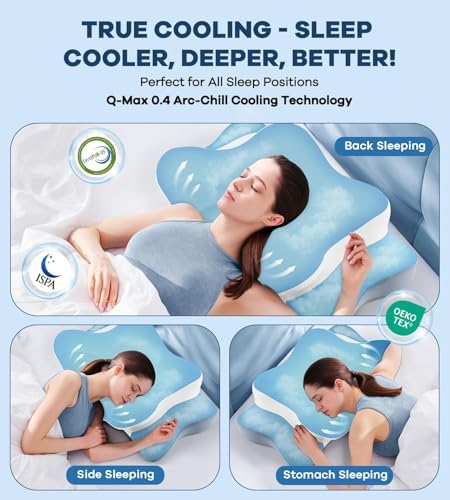 DONAMA Cervical Pillow for Neck and Shoulder Pain Relief - Image 4