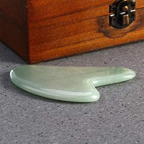 Gua Sha Facials Tools for Jaw Massage Tools Board Natural Jade Stone for SPA Acupuncture Therapy Trigger Point Treatment - Image 6
