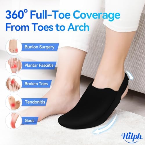 Hilph Foot Toes Ice Pack Wrap for Broken Toes & Bunion Surgery Recovery - Image 2