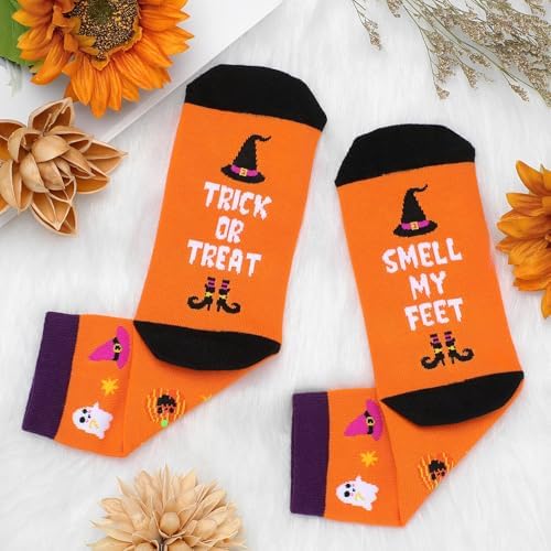 Boo Basket Stuffers for Women Halloween Gifts for Women Adults Teens Girls Kids Spooky Basket Stuffers Ideas for Woman Her Cute Halloween Care Package Gift Box Boo Themed Stuff Items Ghost Basket Kit - Image 7