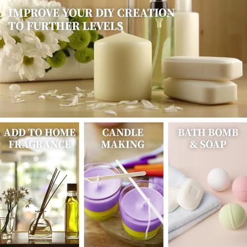 Well-Being Essential Oils Set-Essential Oils for Diffuser for Home,Essential Oils Diffuser Scents for Skin,Aromatherapy,Laundry,Candle&Soap Making,Humidifiers 6 X 10ML - Image 6