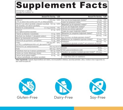 XYMOGEN ActivNutrients, 120 Count - Image 2