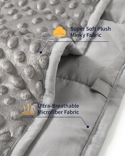 Mr. Sandman Weighted Blanket for Adults, King Size 20 lbs, 80 x 87 Inches - Image 5