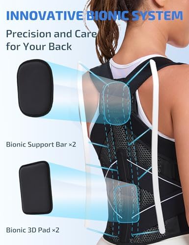 Posture Corrector, Bionic System Back Brace, Dual 3D Pads - Image 2