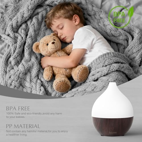 SALKING Essential Oil Diffuser for Home, 100ml Ultrasonic Diffusers, Dark - Image 6