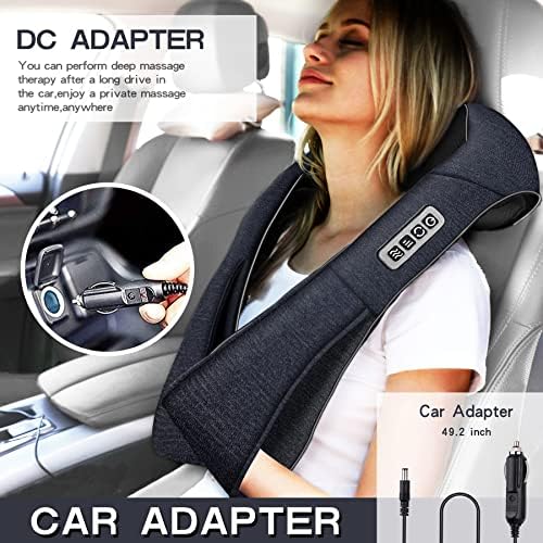 Mo Cuishle Gifts for Women, Shiatsu Back Shoulder & Neck Massager with Heat - Image 5