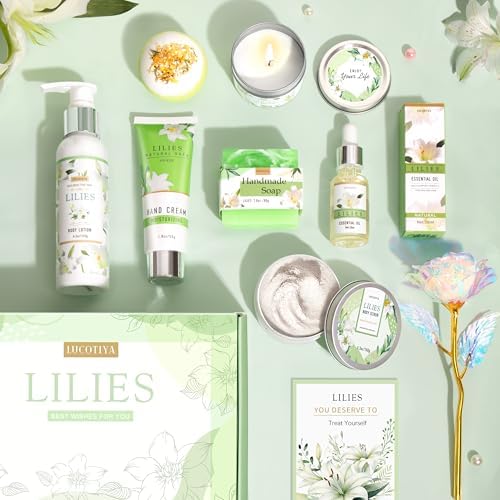 Gifts for Women, Birthday Gifts for Women, Lilies Self Care Set - Image 2