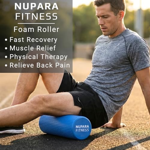 Foam Roller for Exercise, Running, Cycling, Sports, Yoga - Image 2