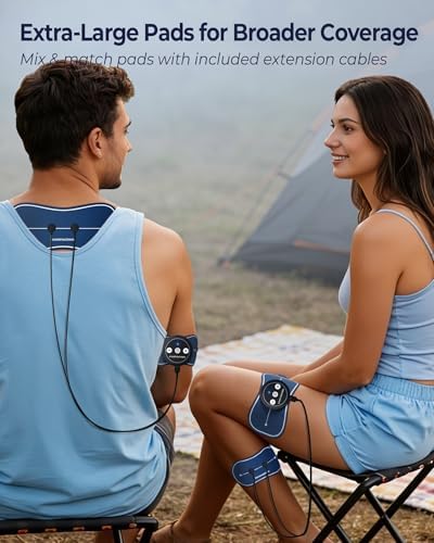 KingPavonini Wireless TENS Unit Muscle Stimulator, Back Pain, Model SM9116 - Image 4