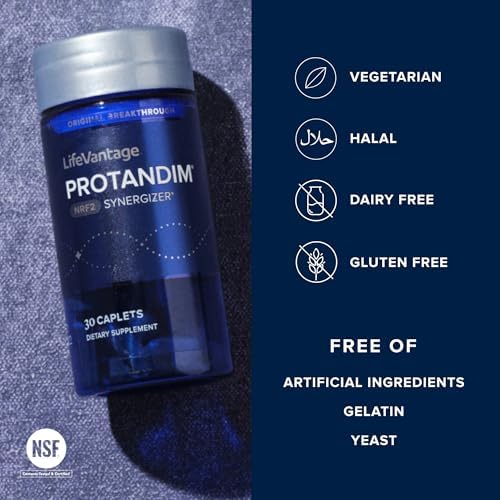 Protandim Nrf2 Synergizer – Cellular Health & Antioxidant Support Supplement – Healthy Aging Formula with Turmeric, Ashwagandha, Green Tea & Milk Thistle – 30 Capsules - Image 5