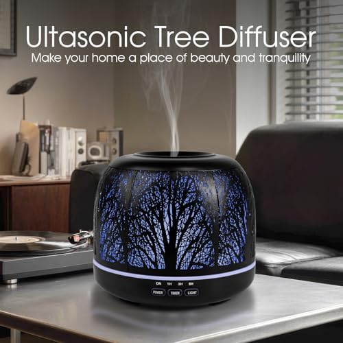 ARVIDSSON 500ml Essential Oil Diffuser, Metal Ultrasonic Diffuser for Home - Image 4