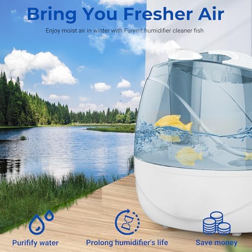 Humidifier Cleaning Fish for Humidifiers and Fish Tanks, Yellow, 6 Pack - Image 6